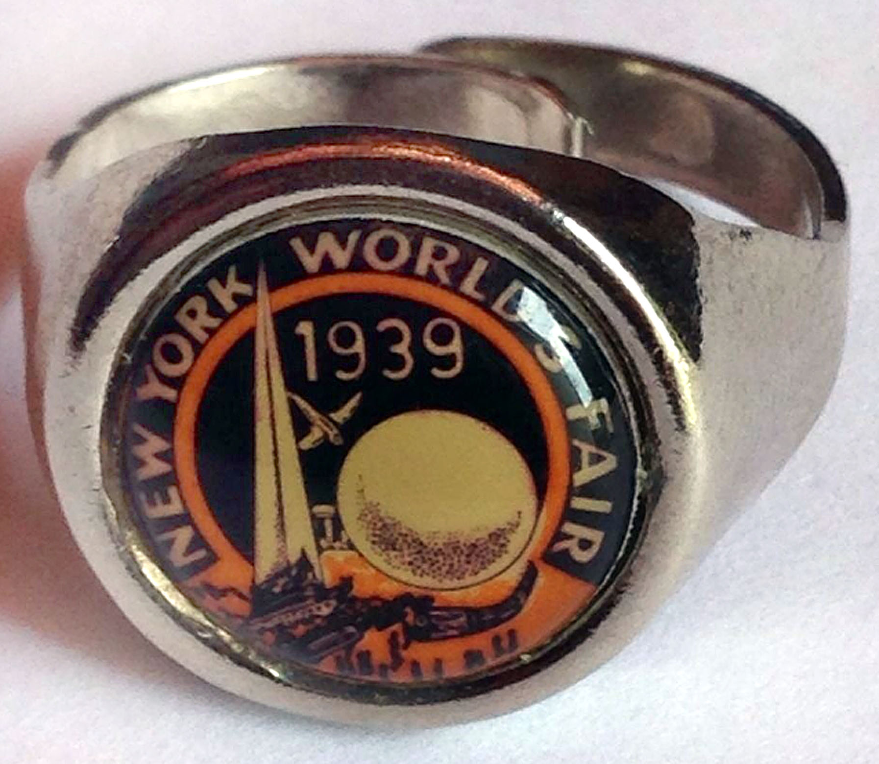 World Fair NY 1939 Pirate Treasure Chest Jewelry Box, Bija Inc #43219