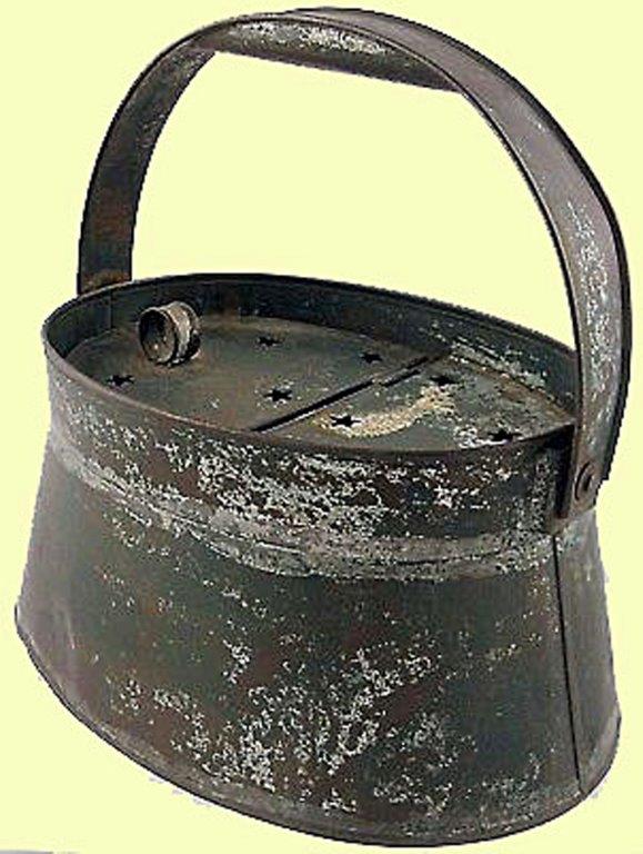 Shapleigh's Antique Fishing Minnow Bucket